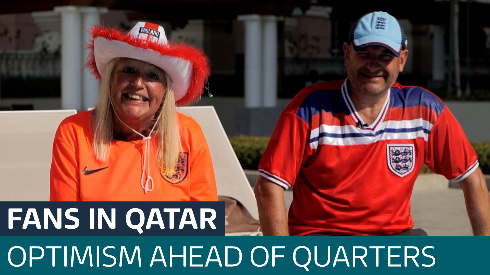 England Fans In Qatar Enjoying Extended Stay Ahead Of France Quarter ...