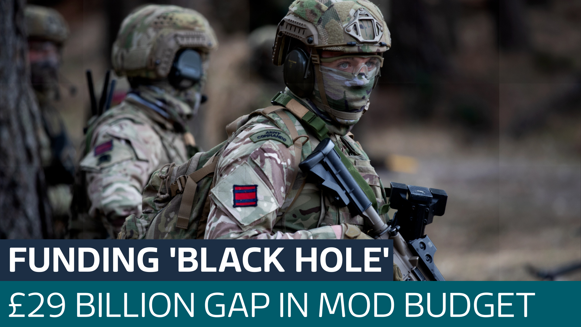 Ministry Of Defence Facing £29 Billion Black Hole Funding Deficit Report Says Latest From 8279