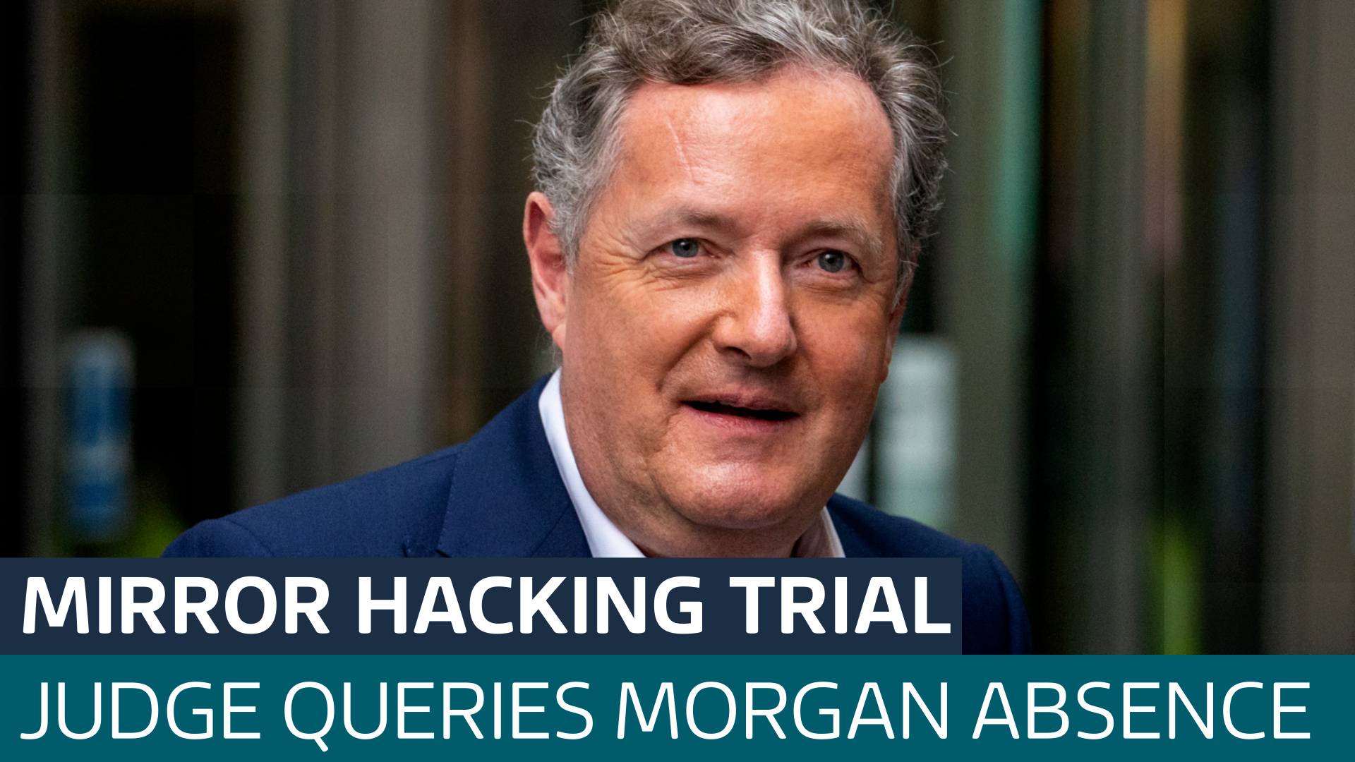 Where is Piers Judge questions former editor's absence at