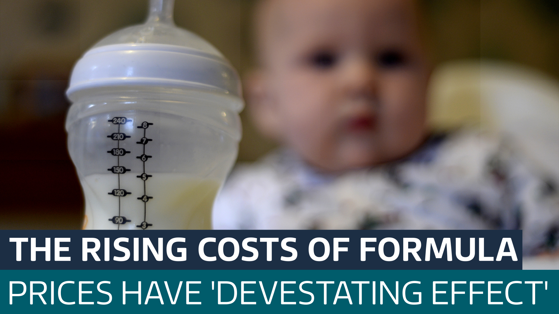 Rising cost of formula milk having 'devastating effect' on families Latest From ITV News