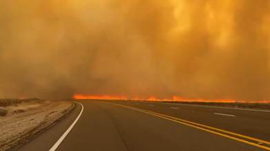 Nuclear facility shut down as multiple wildfires rip through Texas ...