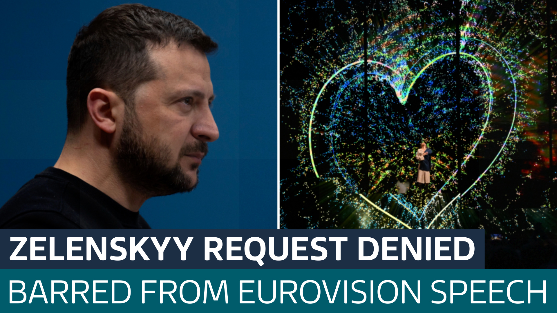 Eurovision controversy as President Zelenskyy denied request to address