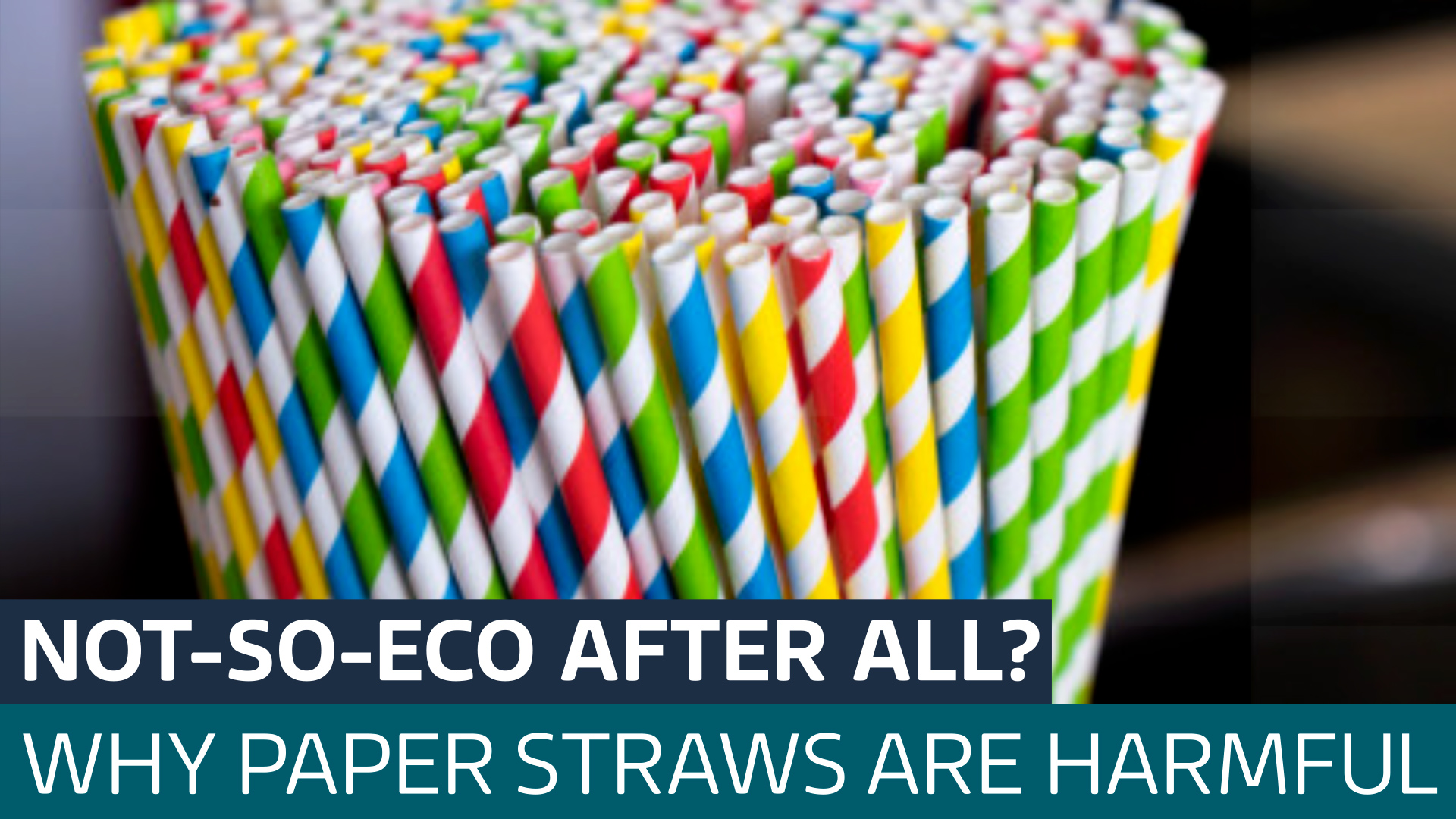 Paper straws may not be better for the environment than plastic, study