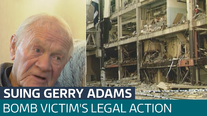 IRA Bombing Victim Sues Gerry Adams - Latest From ITV News