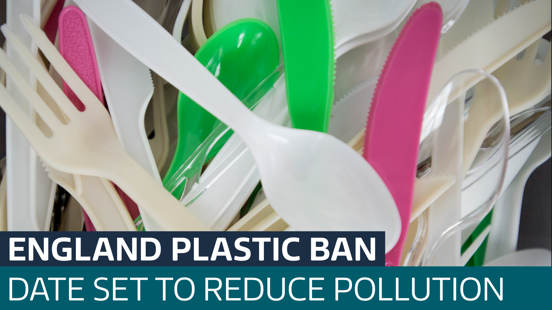 Date set for singleuse plastics ban in England Latest From ITV News