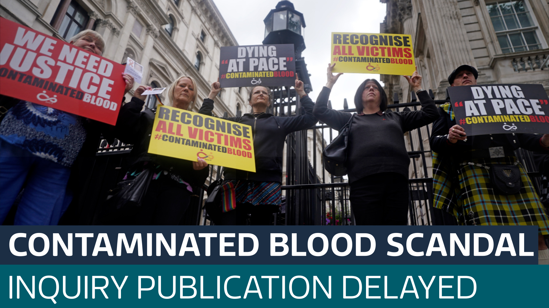 Findings From The Contaminated Blood Scandal Inquiry Delayed Until May - Latest From ITV News