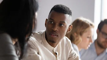Students in a classroom