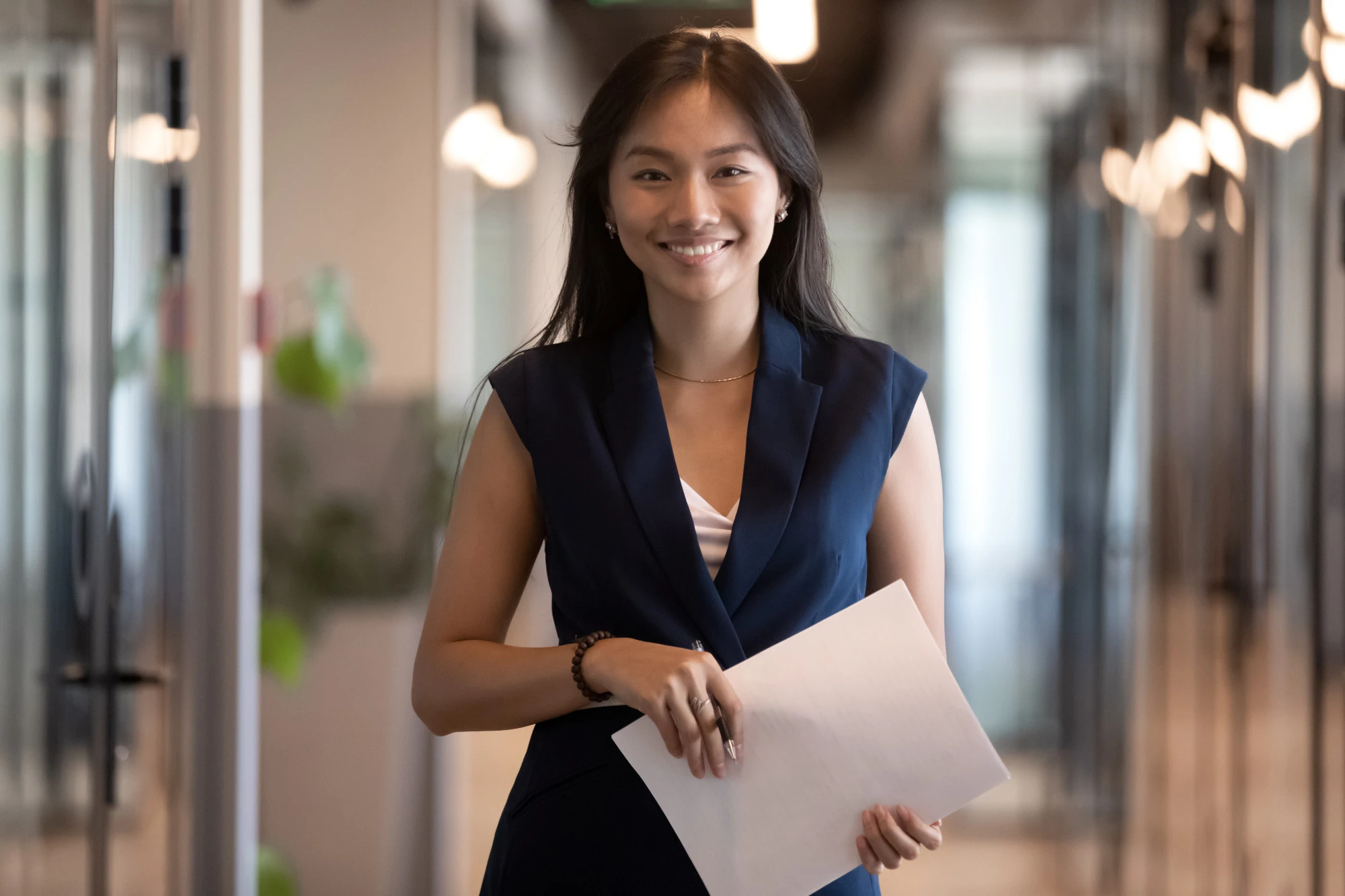 Female businesswoman in a work setting