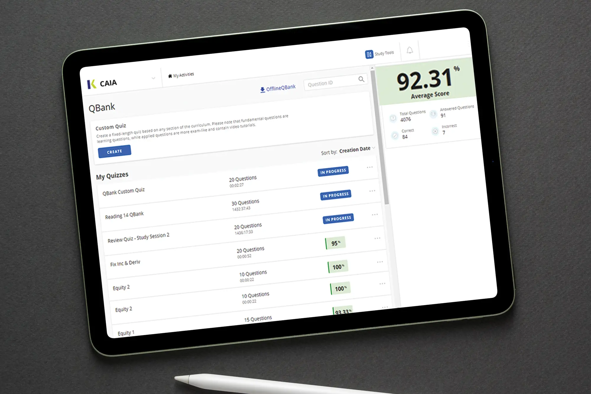 CAIA Exam Study Packages for Level 2 - Kaplan Schweser