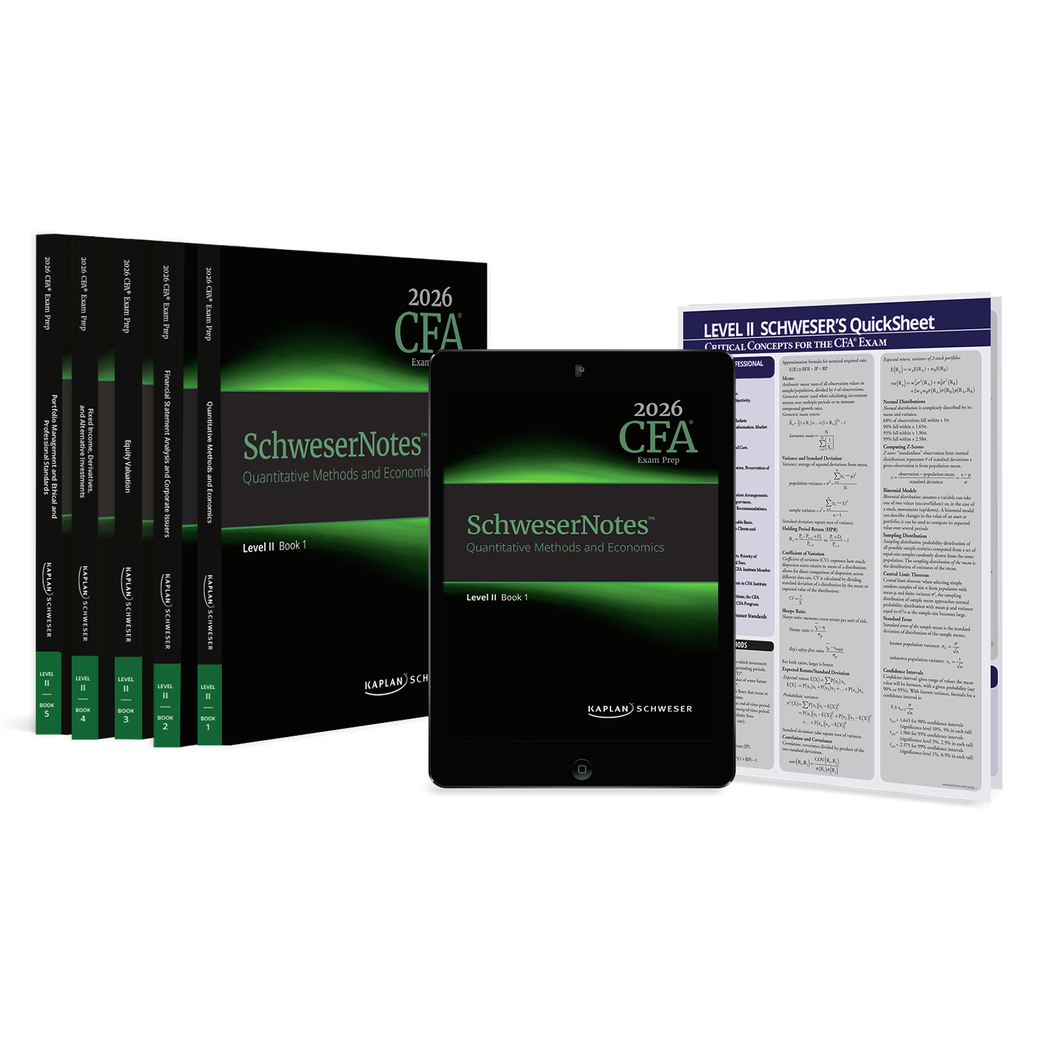 CFA Level2 Kaplan Schweser教材&QuickSheet SchweserNotes for CFA Level 2 - Kaplan Schweser – Schweser