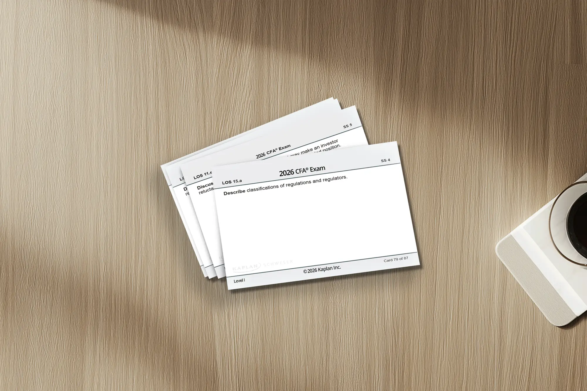 CFA Level 1 Flashcards - Kaplan Schweser