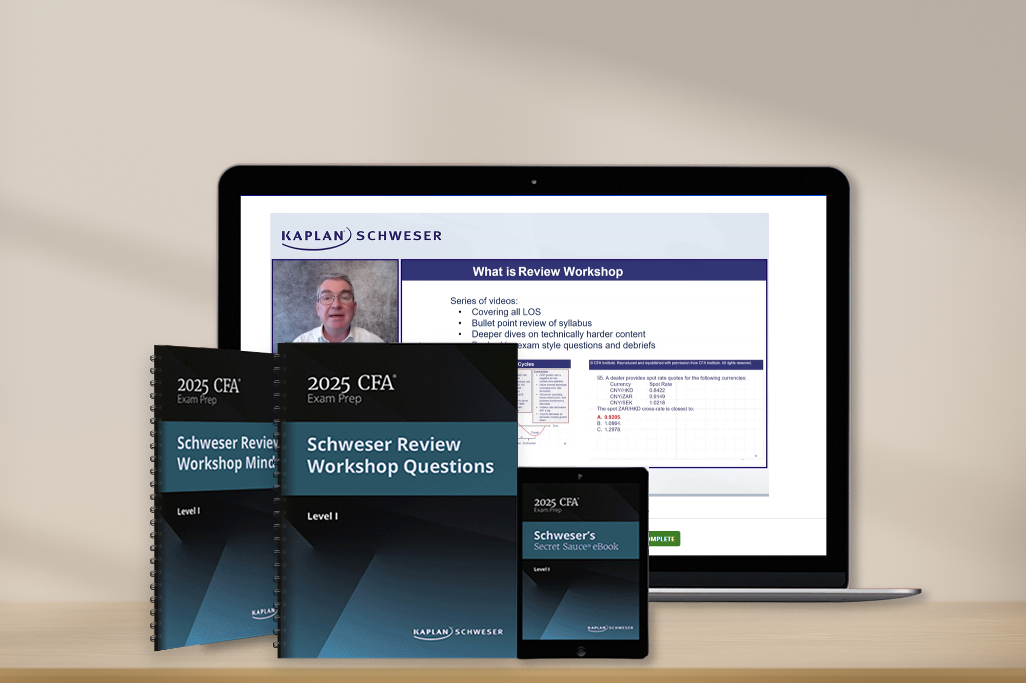 CFA Level 1 Study Packages and Notes - Kaplan Schweser