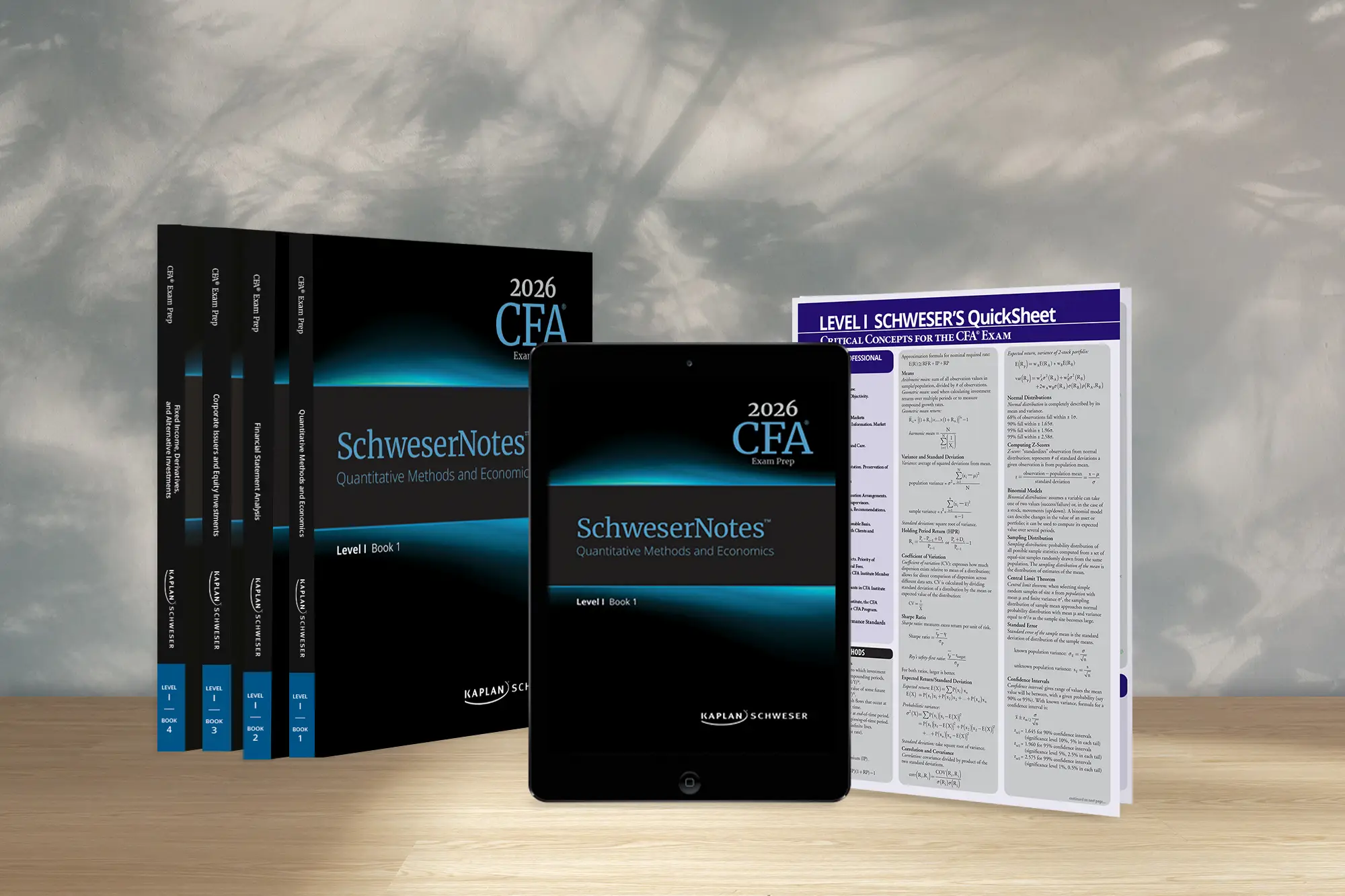 CFA Level 1 Study Packages and Notes - Kaplan Schweser