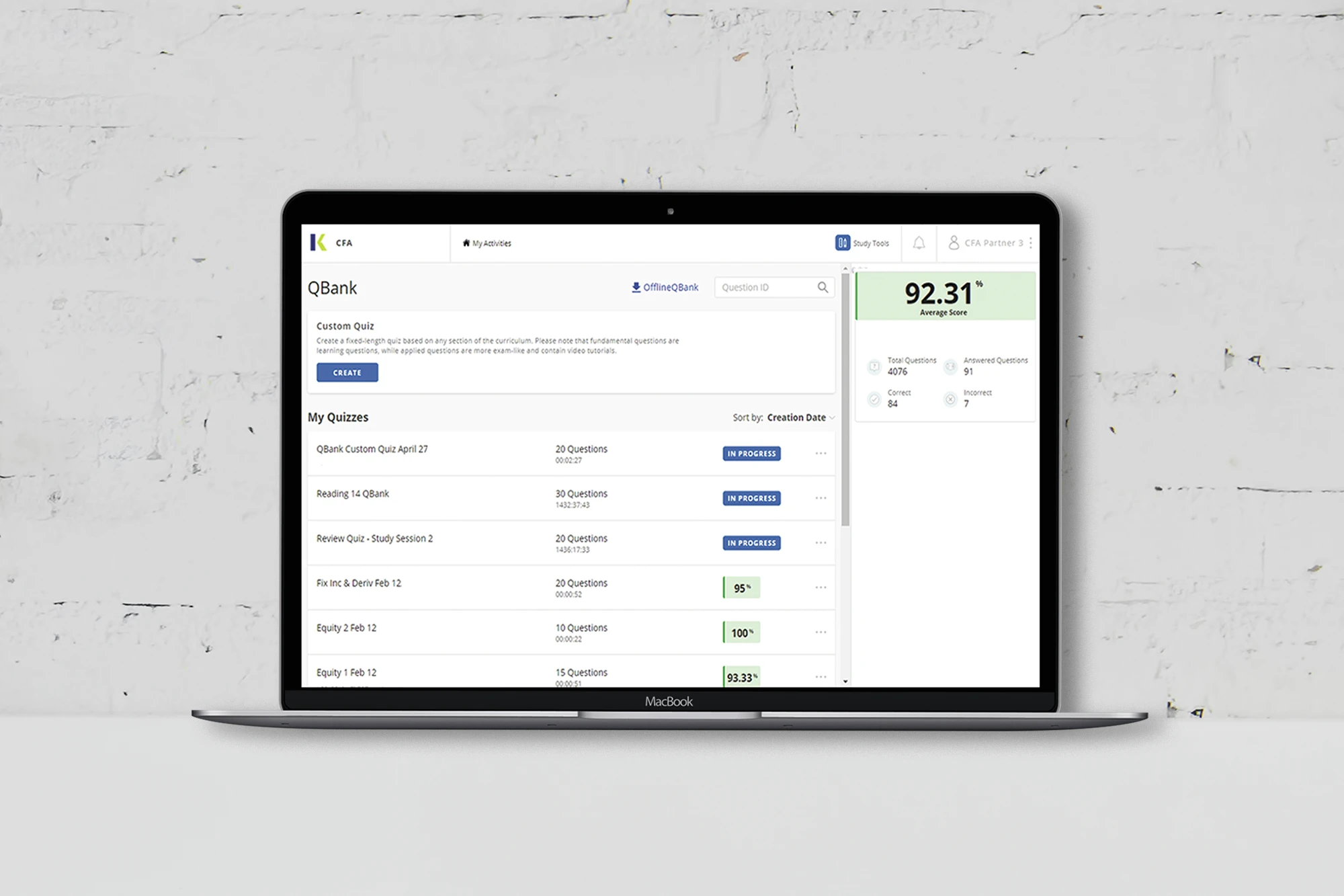 2027 - cfa - qbank - level ii