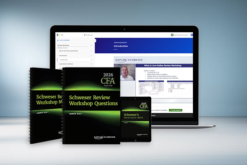 CFA level3 TAC,Schweser,mock 2024試験準備 CFA Level 3 Study Guide - Kaplan Schweser