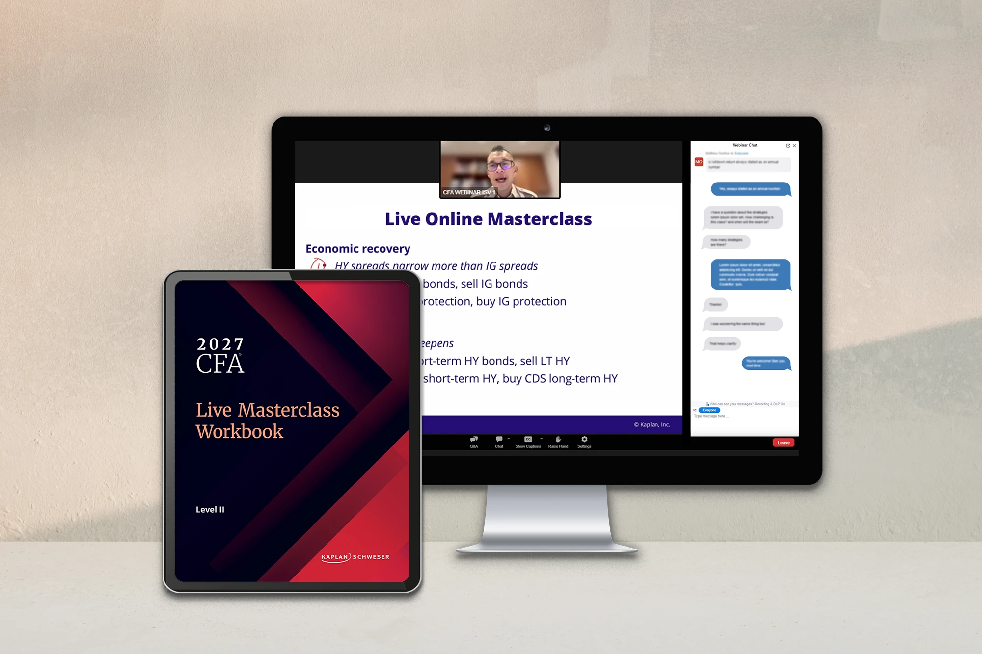 2027 - cfa - masterclass - live online package - level ii
