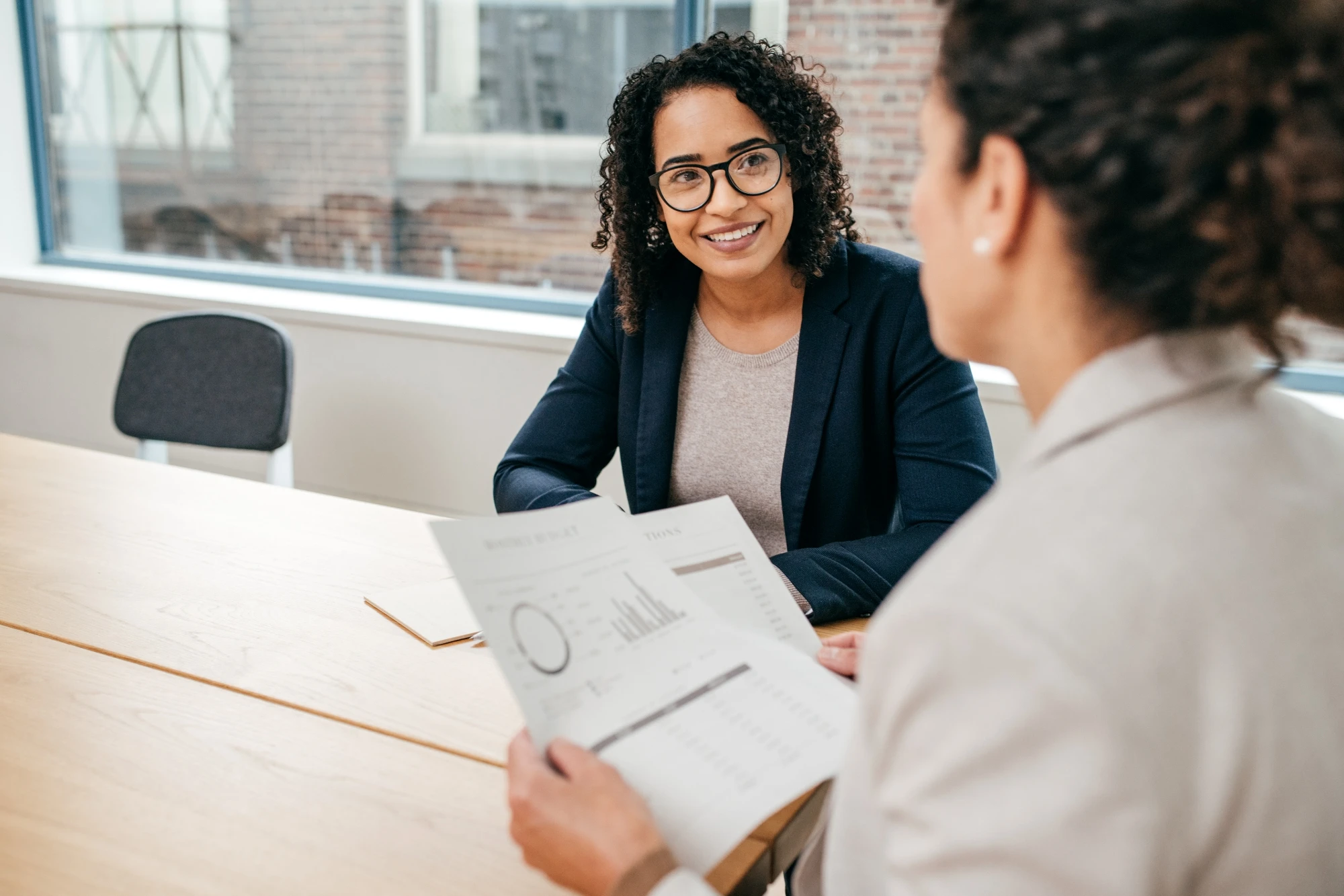 CFFP - 2 women having discussion