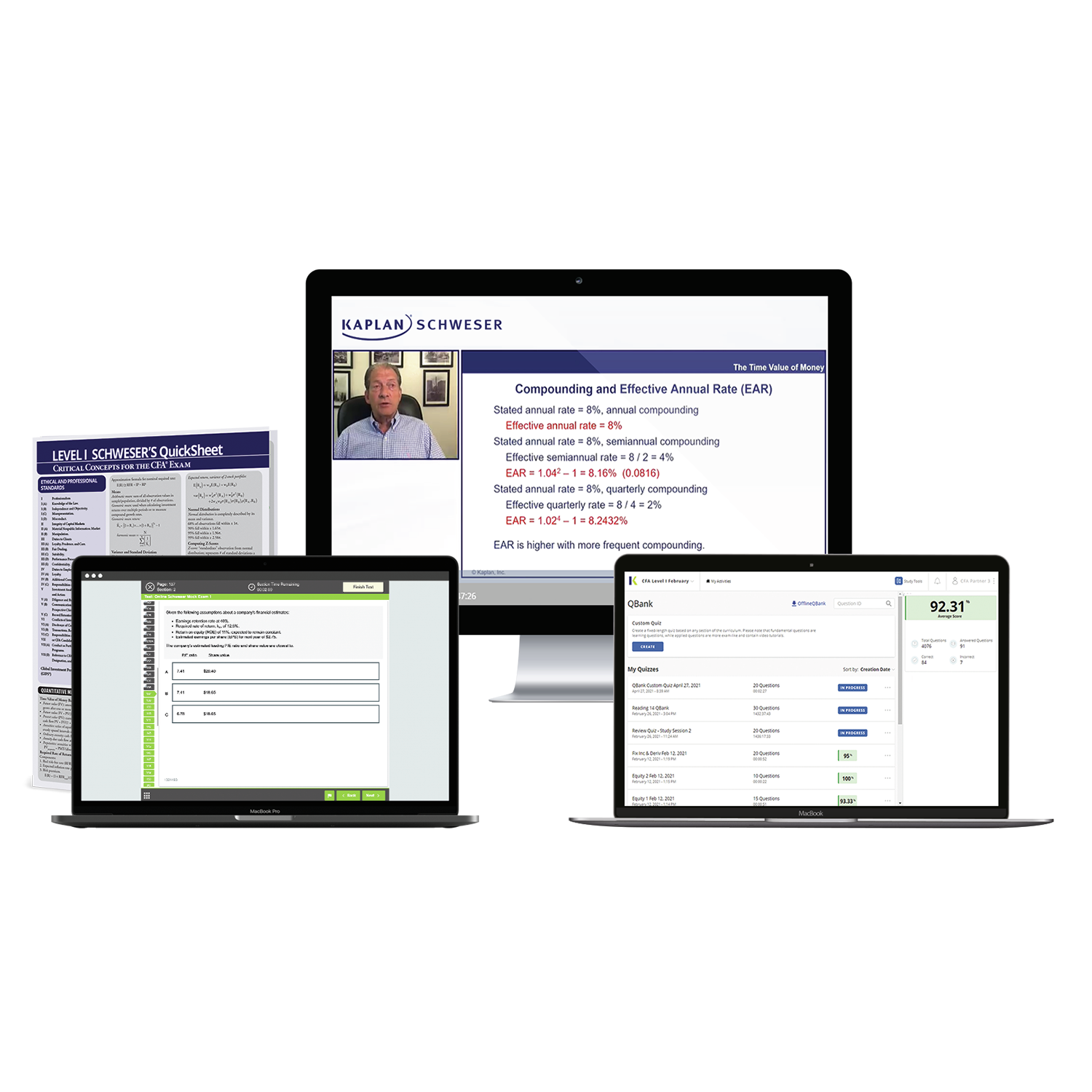 CFA Level 1 Quicksheet - Kaplan Schweser