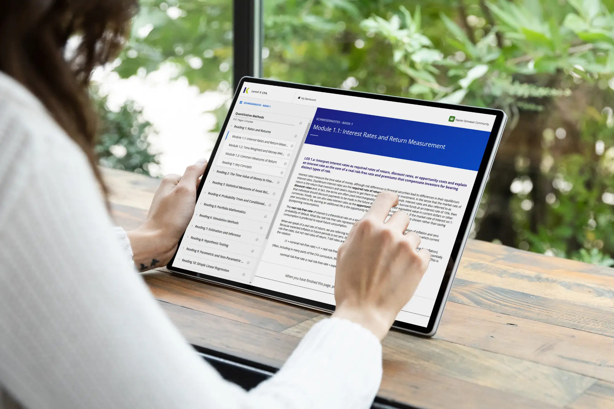 CFA Level 2 Study Materials from Kaplan Schweser