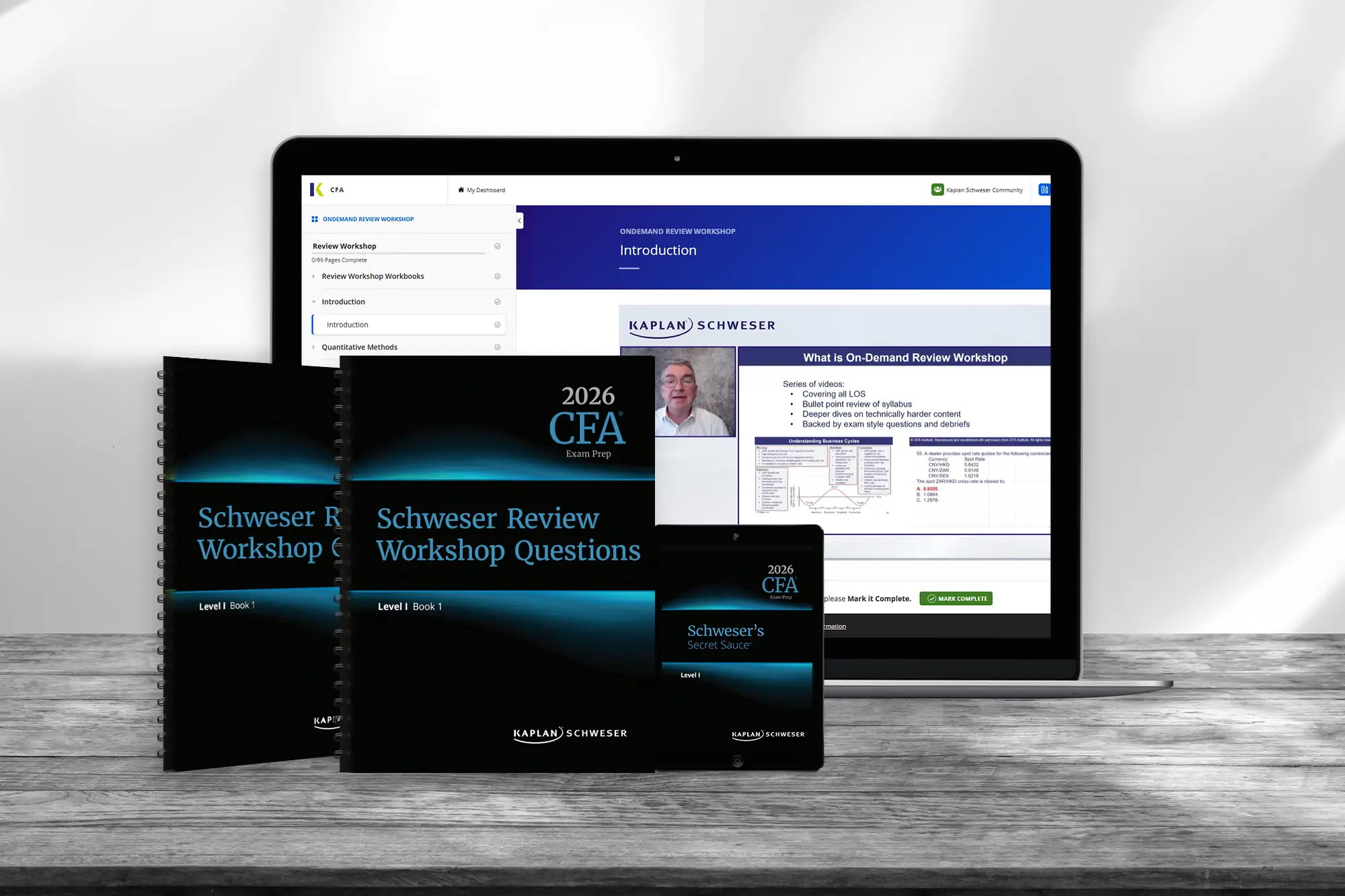 CFA Level 1 Study Packages and Notes - Kaplan Schweser