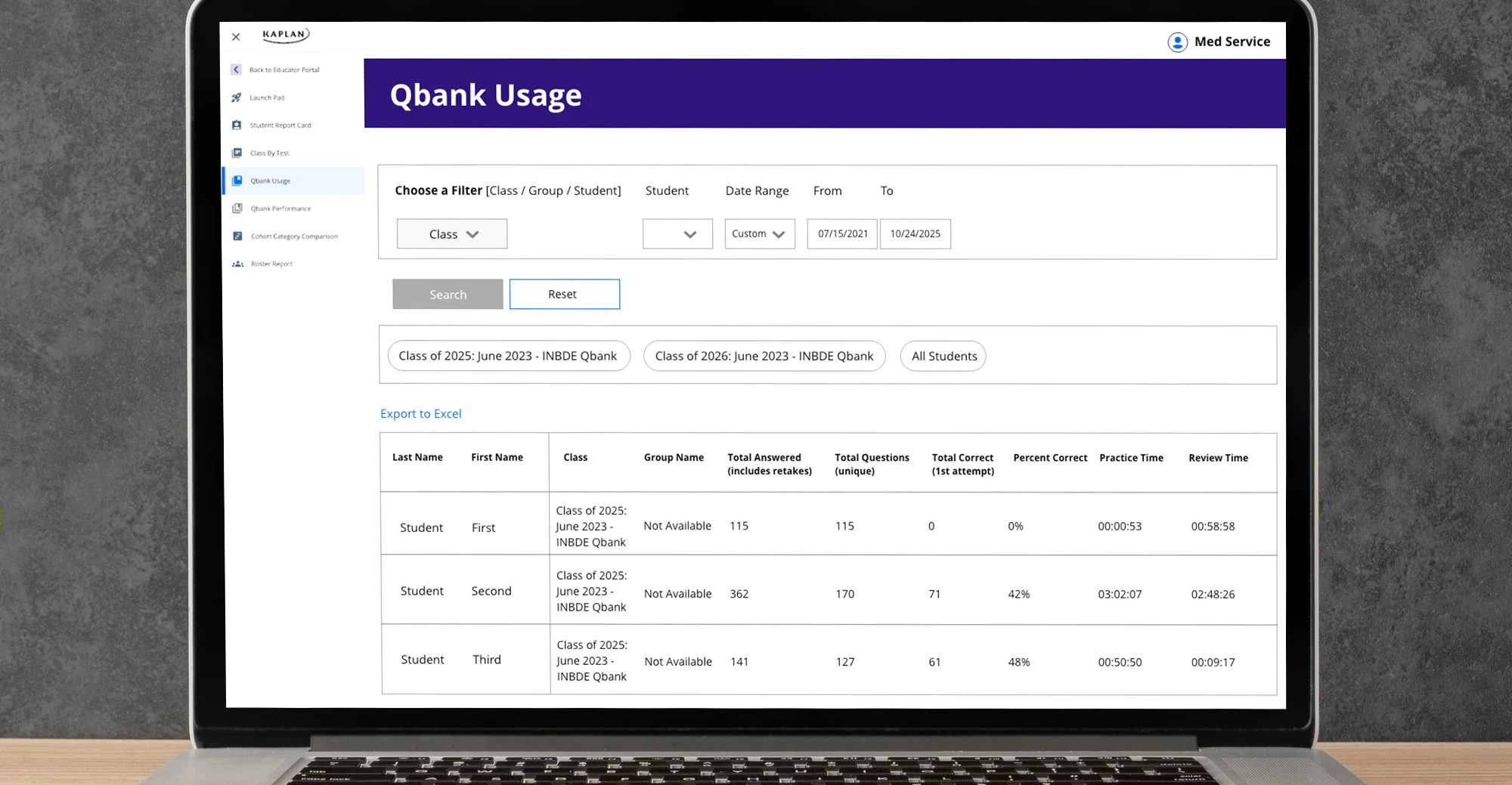 45125 KTP MED - Dental - Sect 4 Image 5 - Reporting & Analytics
