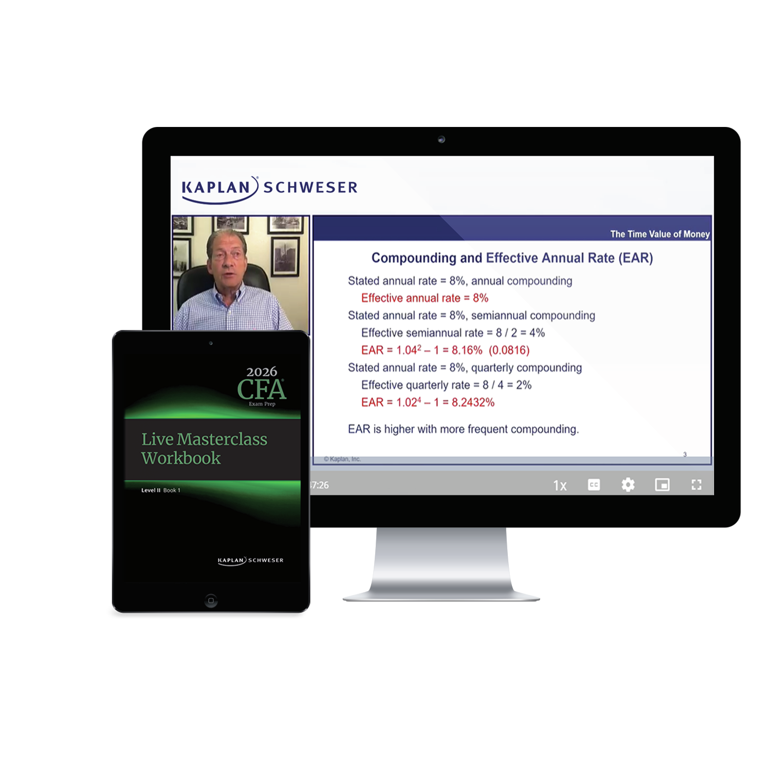 2024 CFA Schweser Masterclass ワークブック Kaplan Schweser Cfa Level 1 | eBay
