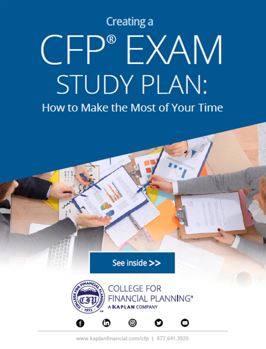 Free eBook: Creating a CFP® Study Plan That Works