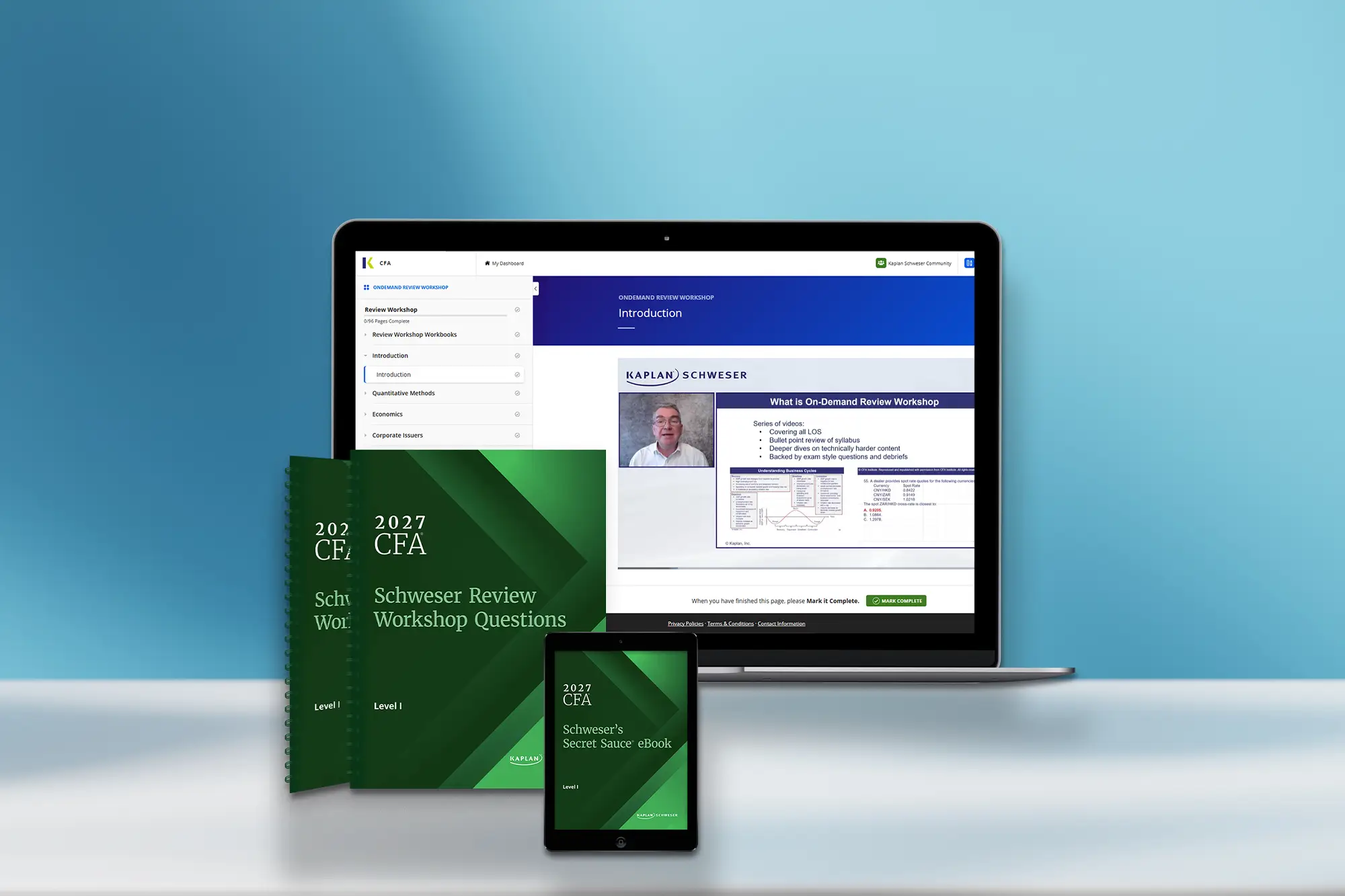 CFA Level 1 Study Materials from Kaplan Schweser