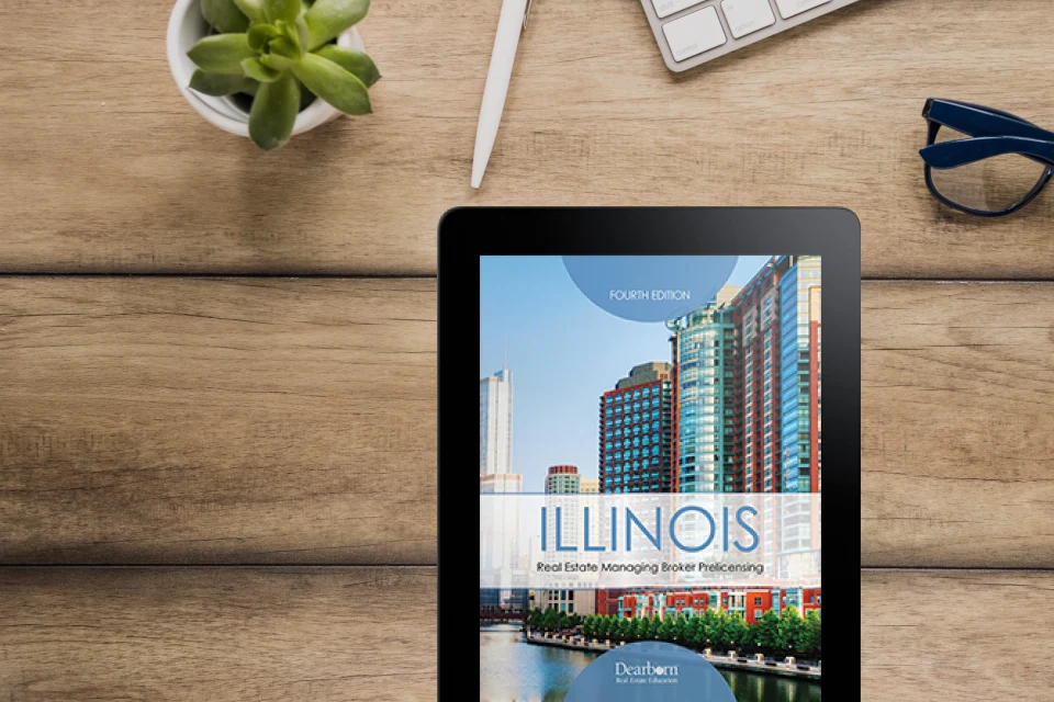 593474 IL RE Managing Broker Prelicensing 4E 9781078817271 RE Bookstore eBook