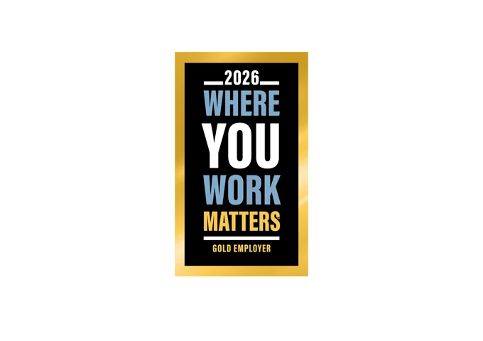 Logo: Where You Work Matters Gold Employer 2026