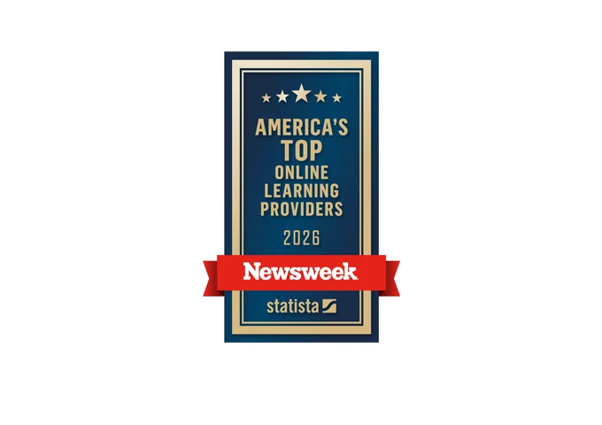 Logo: Newsweek America's Top Online Learning Providers 2026