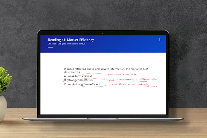 2026 CFA Level 3 CFA Institute Question Review Videos