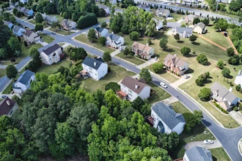 dearborn - high view of neighborhood