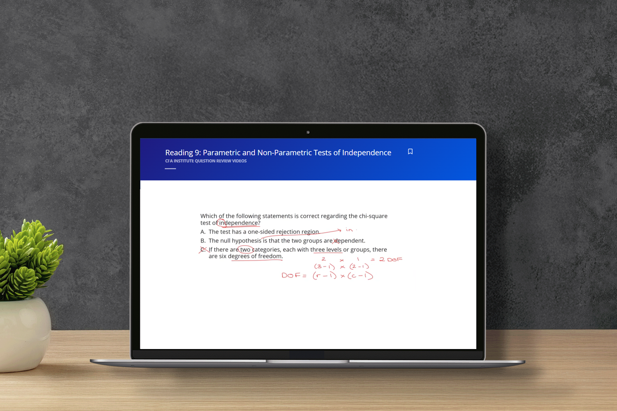CFA Level 1 Question Review Videos - Kaplan Schweser