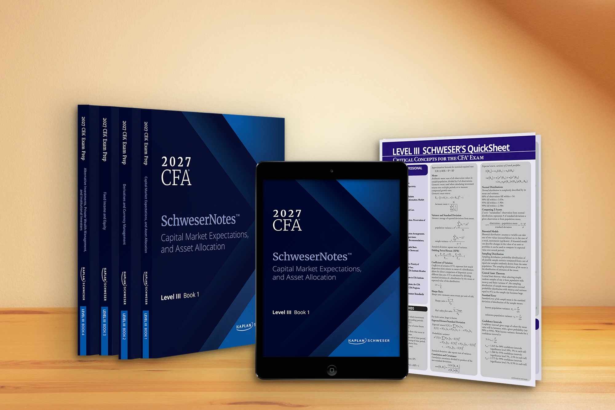 2027 - cfa - schwesernotes bookset quicksheet - level iii