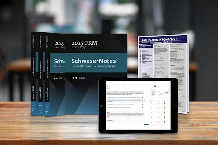 2025 FRM Part 1 Schweser Notes Set