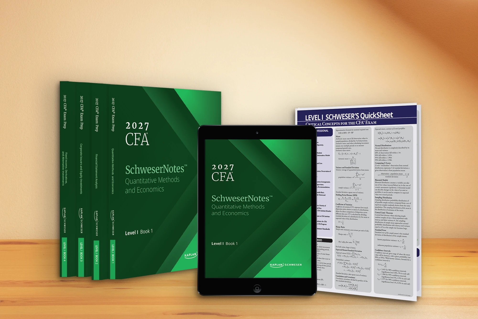 2027 - cfa - schwesernotes bookset quicksheet - level i