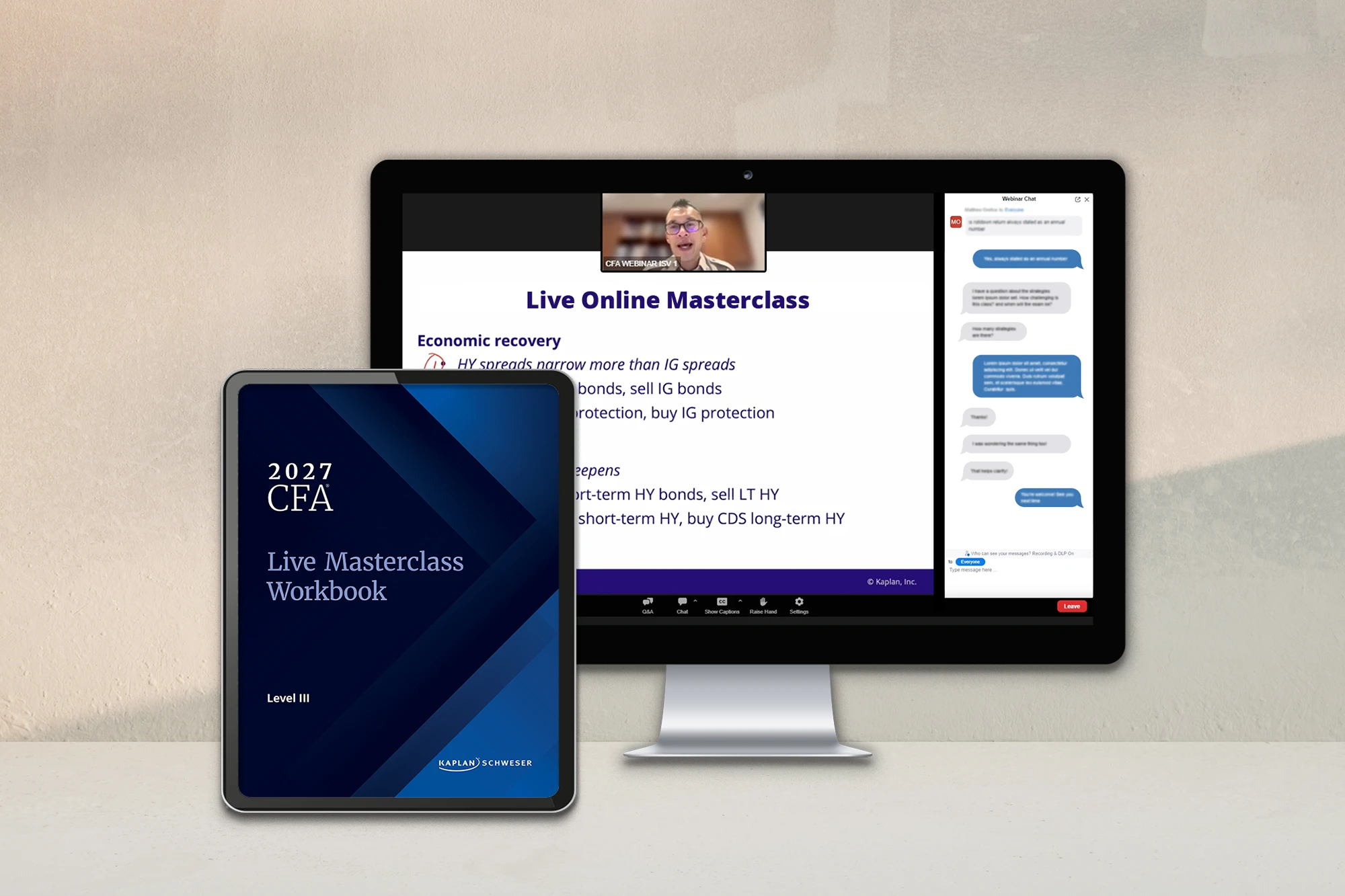 2027 - cfa - masterclass - live online package - level iii