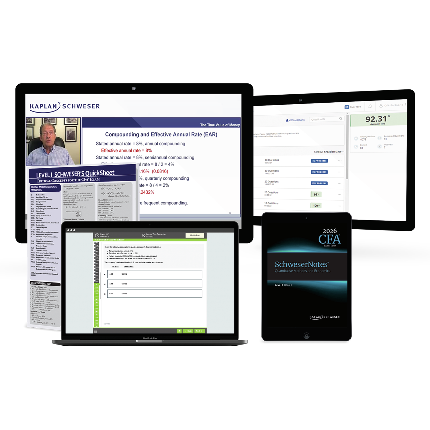 CFA Product Availability Schedule - Kaplan Schweser