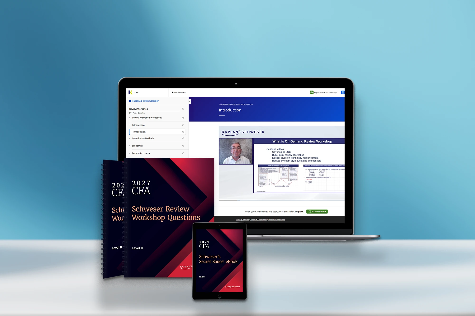 2027 - cfa - review workshop package online - level ii