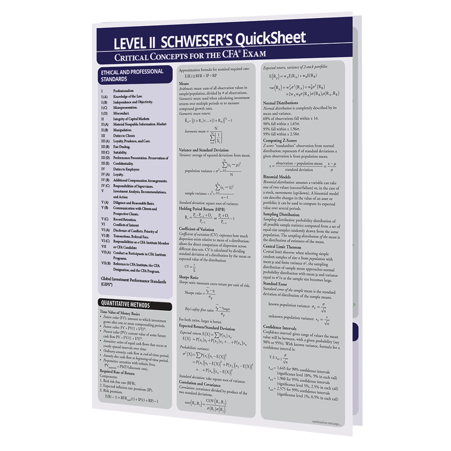 CFA Level2 Kaplan Schweser教材&QuickSheet SchweserNotes for CFA Level 2 - Kaplan Schweser – Schweser