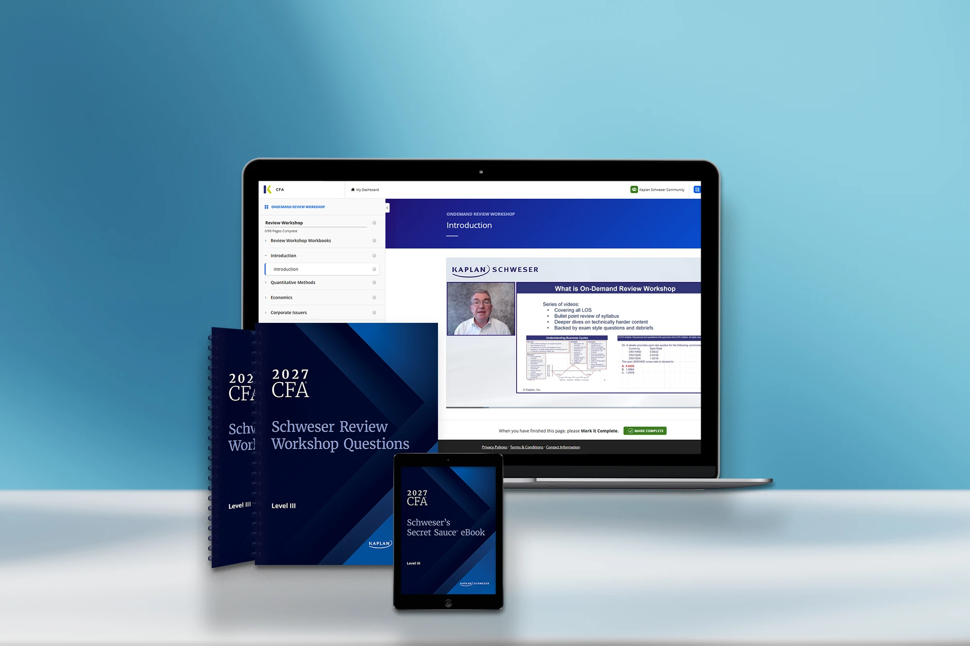 2027 - cfa - review workshop package online - level iii