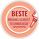 icon_MIT DER BESTEN KRÜMELSCHUTZ-TECHNOLOGIE*