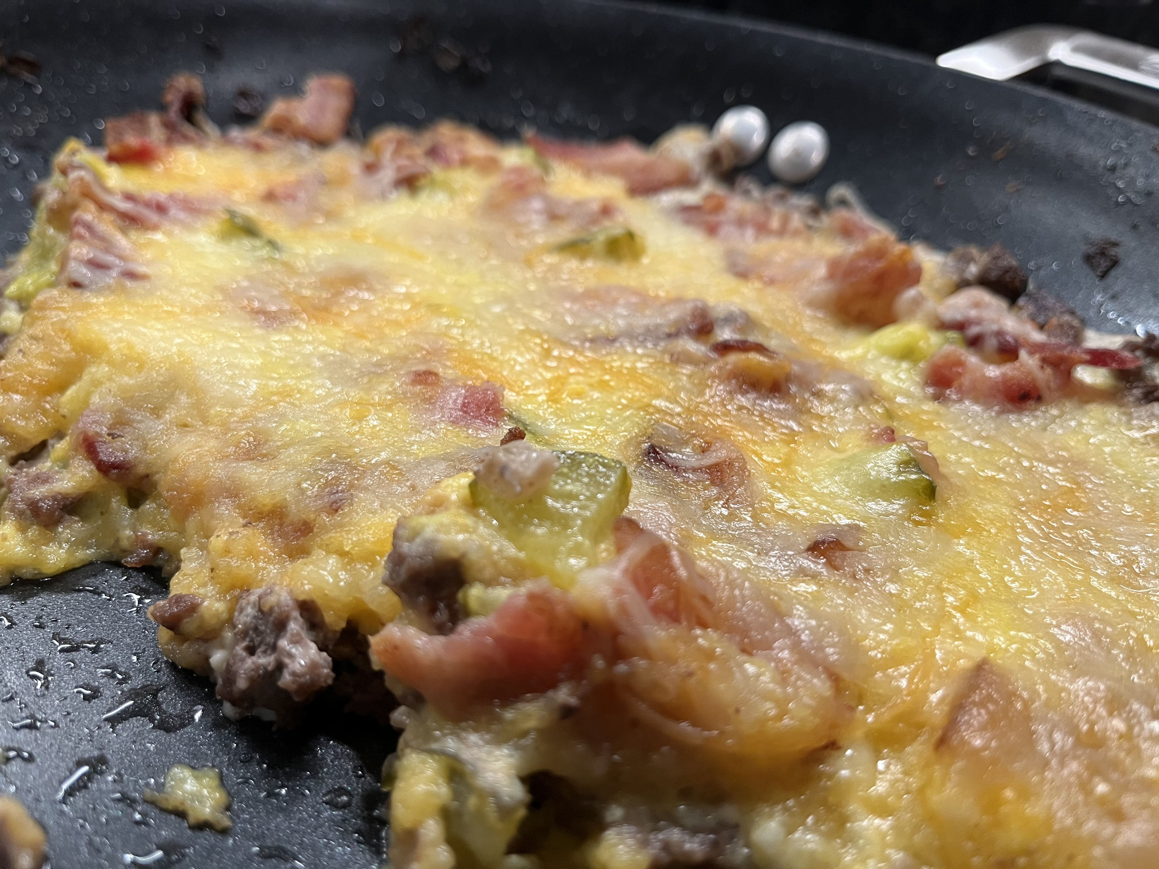 bacon cheeseburger cassorole
