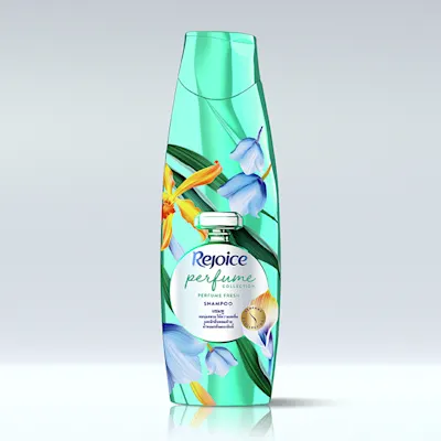 แชมพู Rejoice Perfume Fresh พร้อมกลิ่นหอมสดชื่นและรู้สึกสะอาด