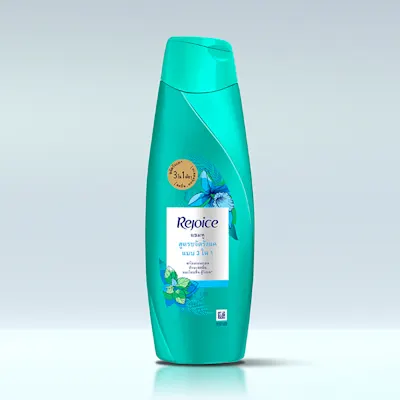 แชมพู Rejoice 3-in-1 Anti-Dandruff ทำความสะอาด บำรุง และขจัดรังแค