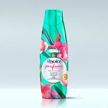 แชมพู Rejoice Perfume Smooth Collection พร้อมกลิ่นหอมติดทนนานและผมนุ่มลื่น