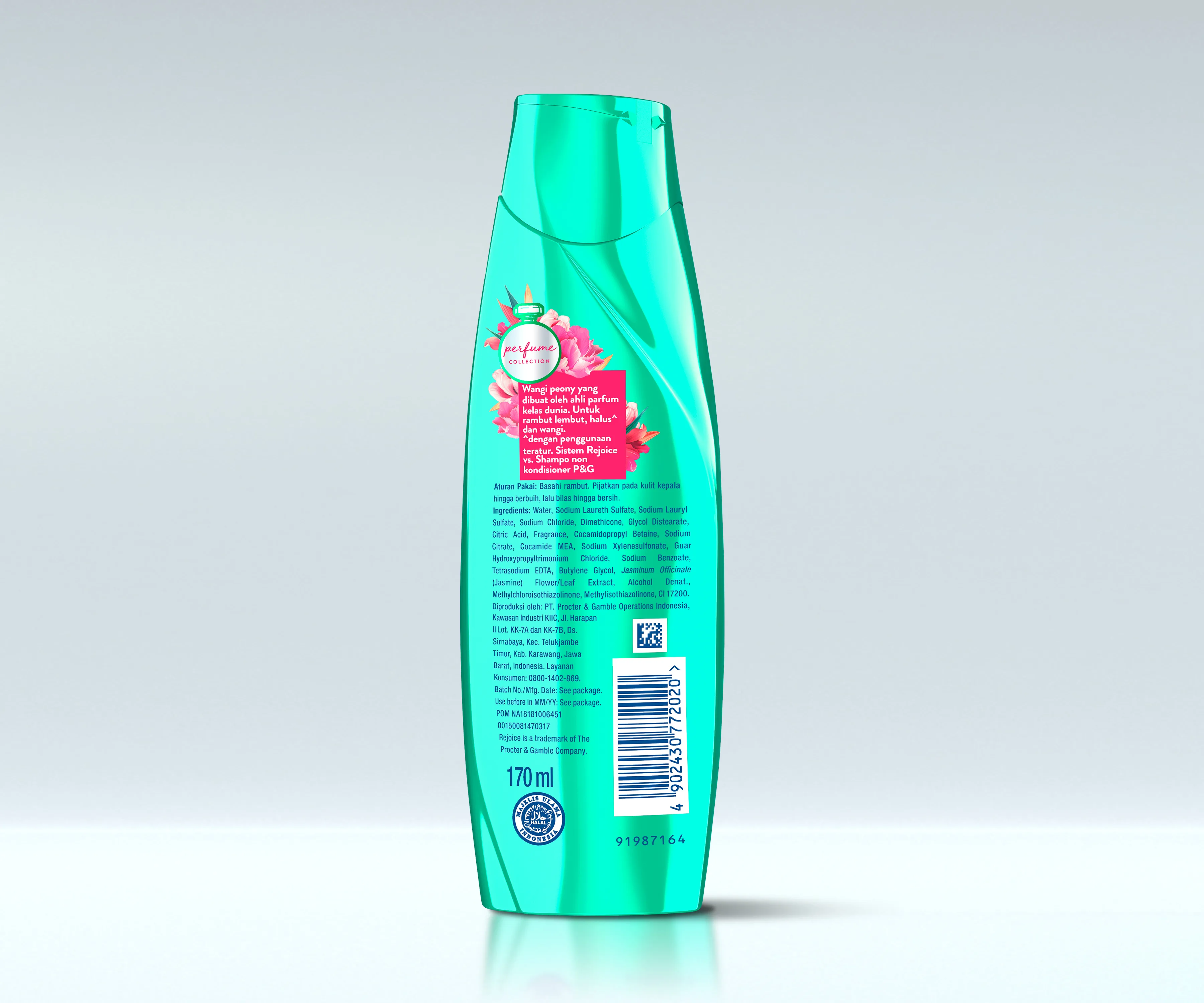 Bersukacitalah shampo parfum lembut (170ml-kembali)