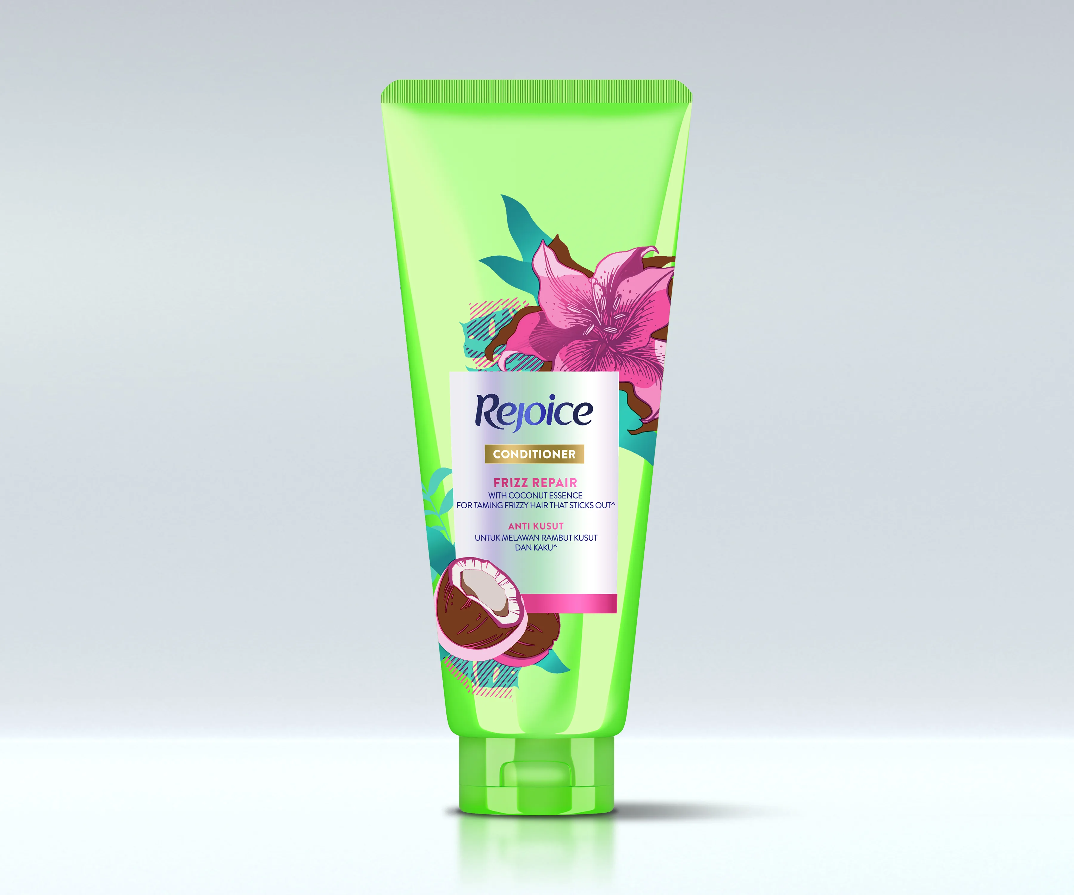 Rejoice Anti‑Frizz Conditioner untuk rambut halus, bebas kusut, dan terkontrol