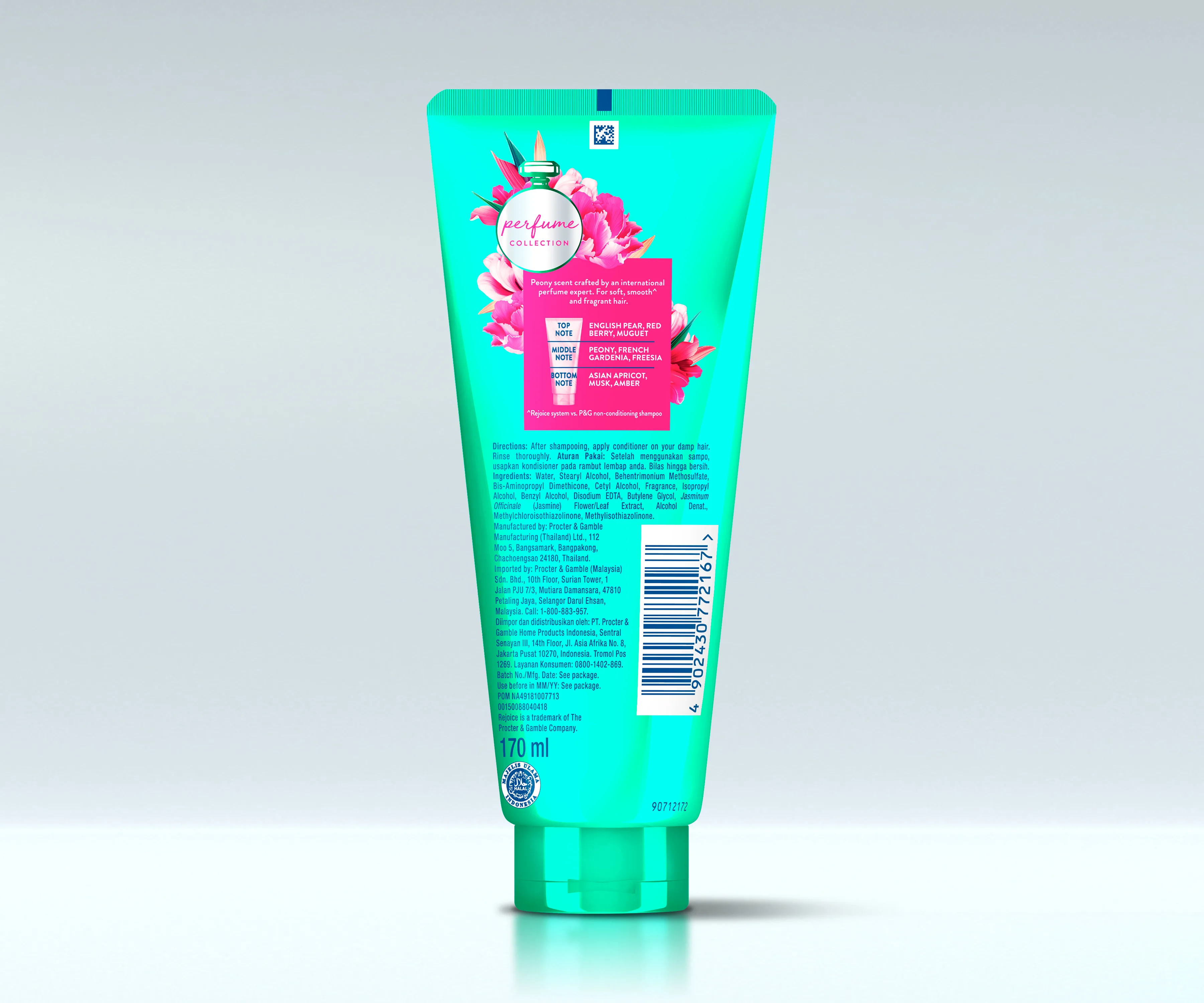 Bersukacitalah Kondisioner halus parfum (170ml-kembali)